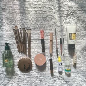 makeup and skincare bundle